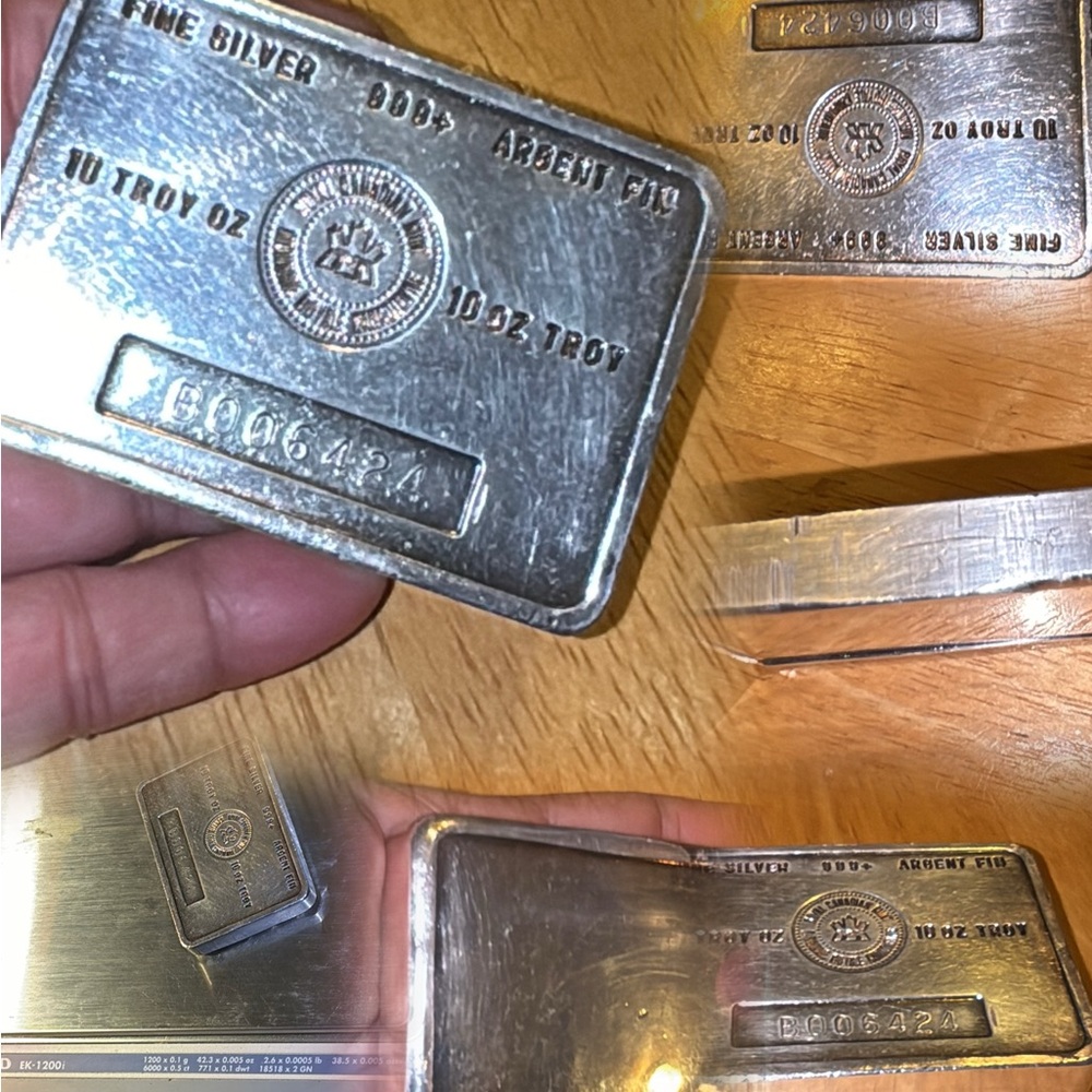 10 Troy Ounces Canadian Fine Silver Bar ✨SOLD✨ - Picture 3 of 9